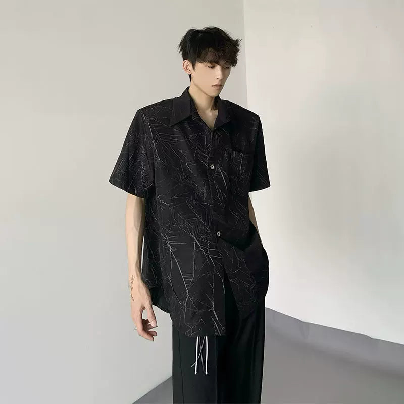 Frost Etch Oversize Shirt