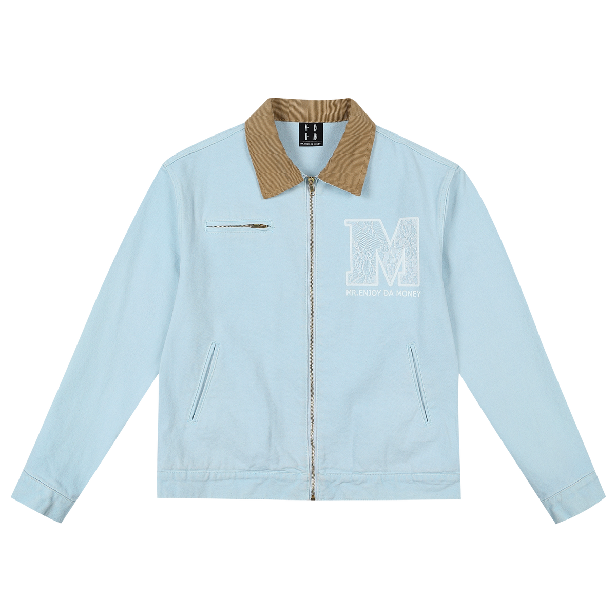 Vintage Embroidered Workwear Jacket