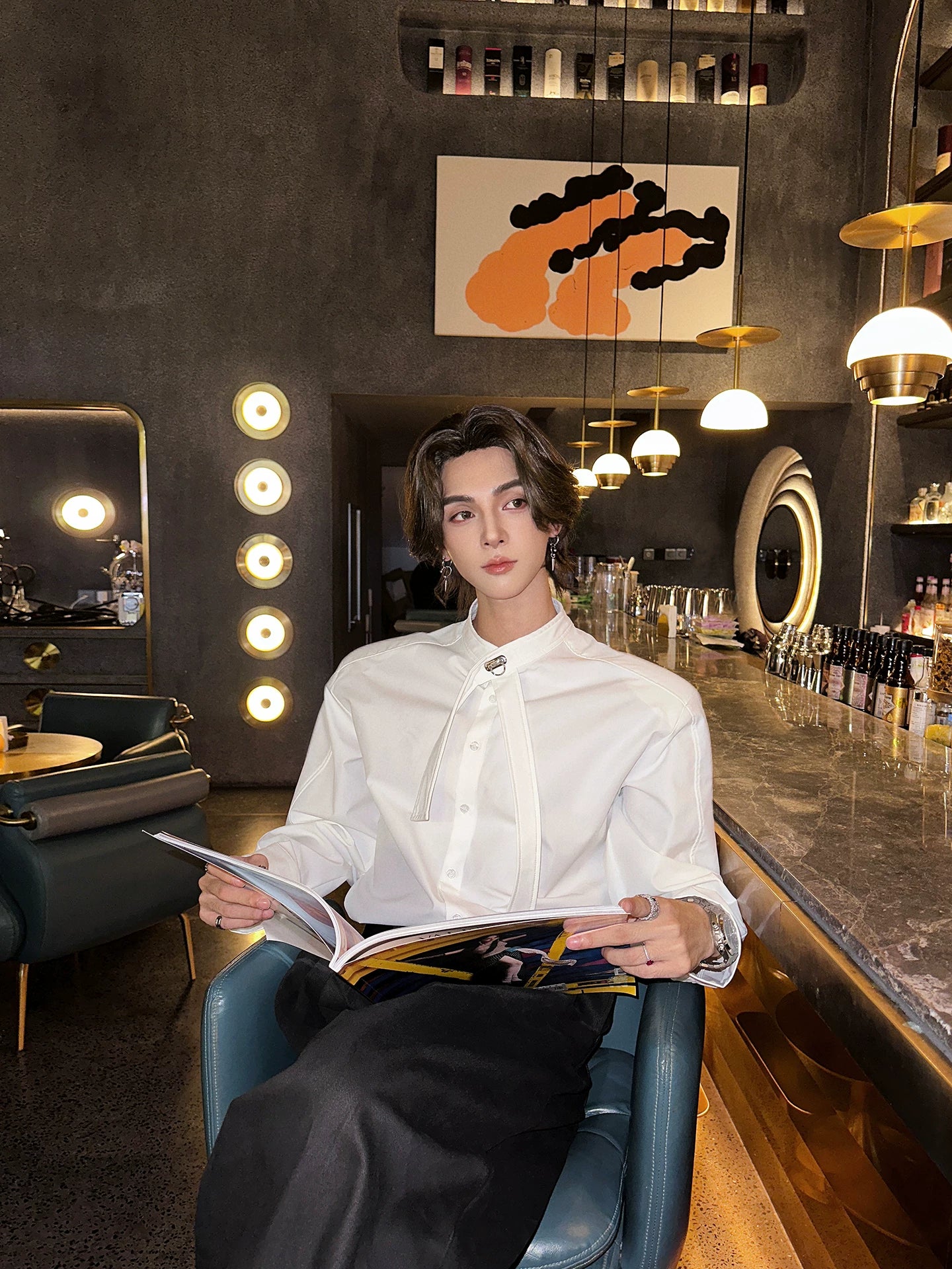 Seraph Bond Buckle-Tie Shirt