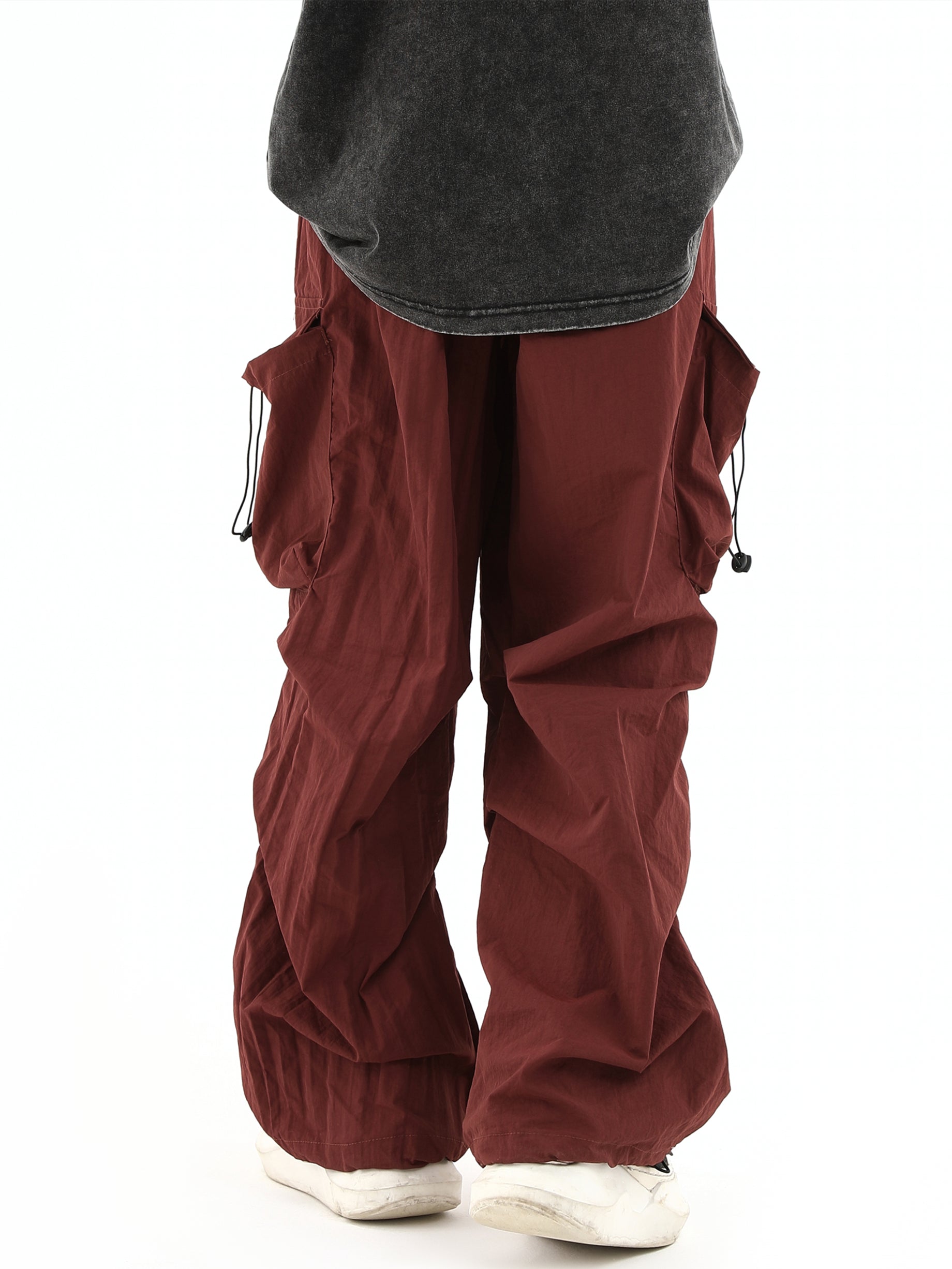 Casual Loose Fit Trousers with Pockets - chiclara