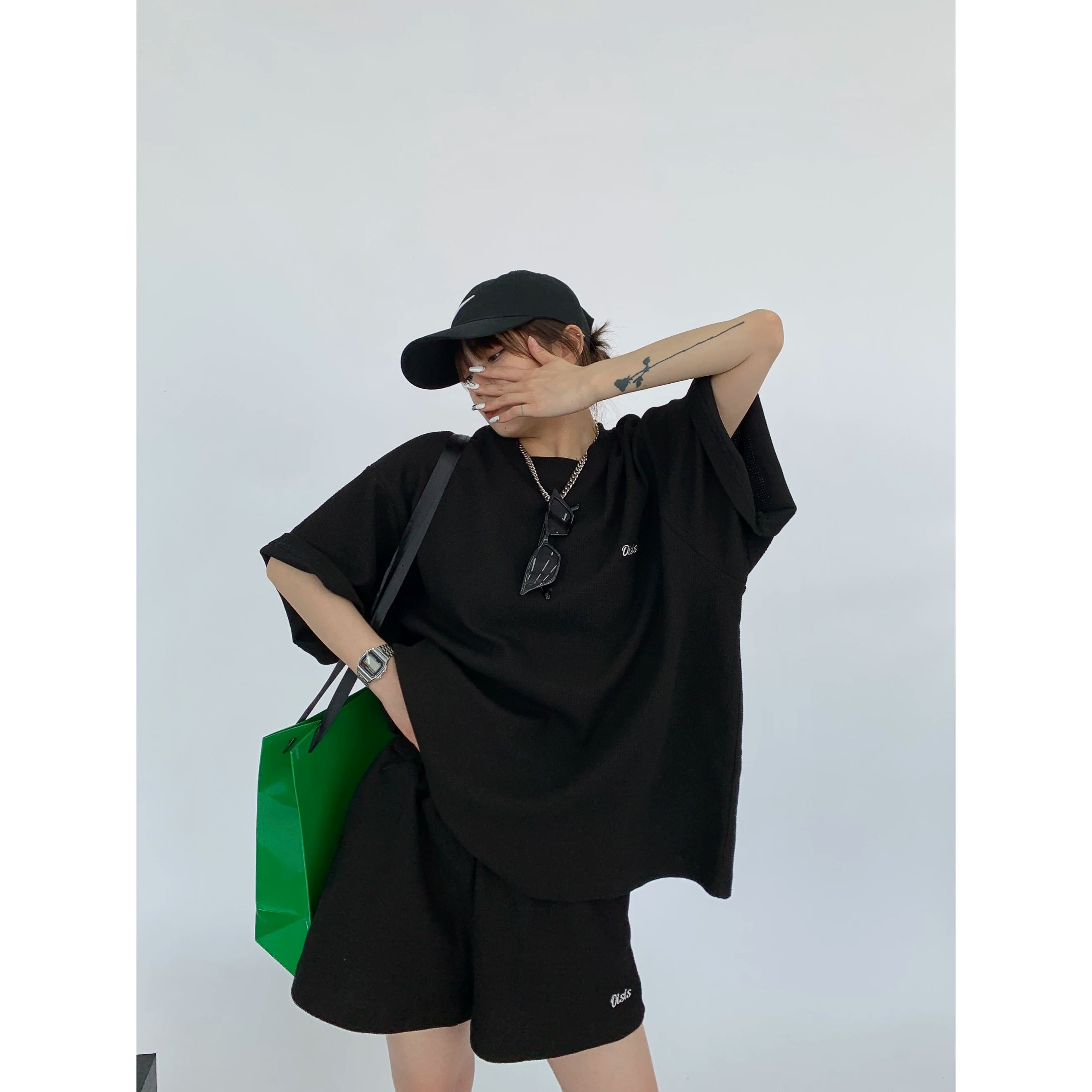 Sand Knit OISIS Lounge T-Shirt and Short Setup