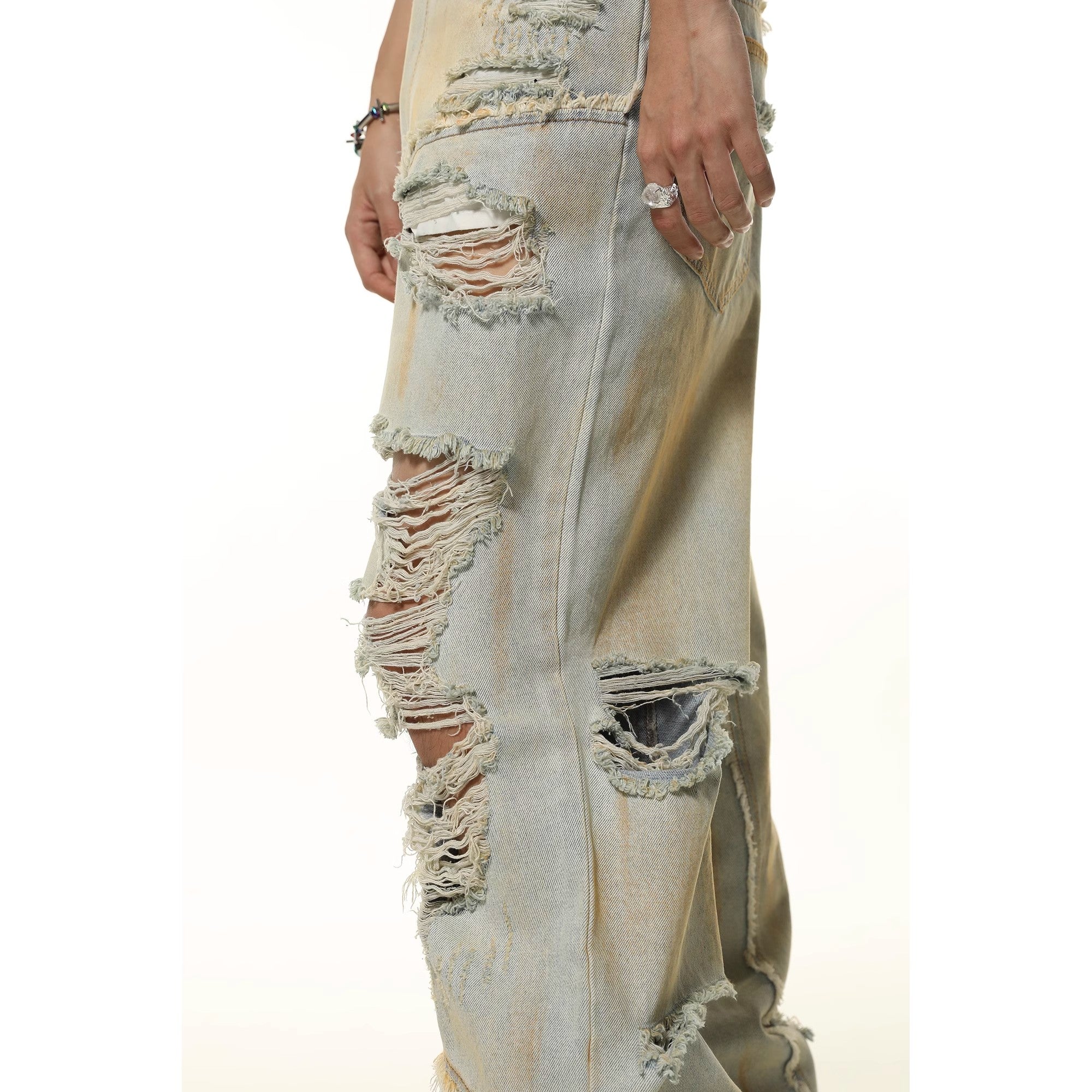 Apocalyptic Shred Denim