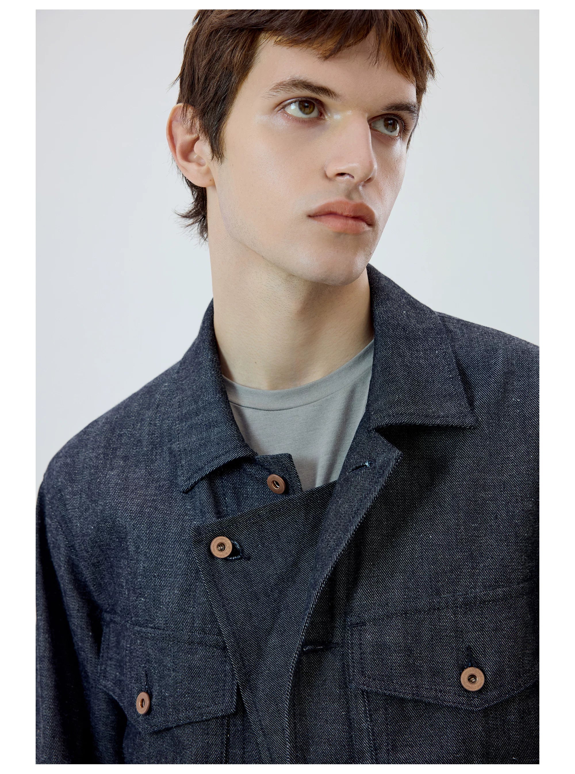 Rawloom Cropped Denim Jacket