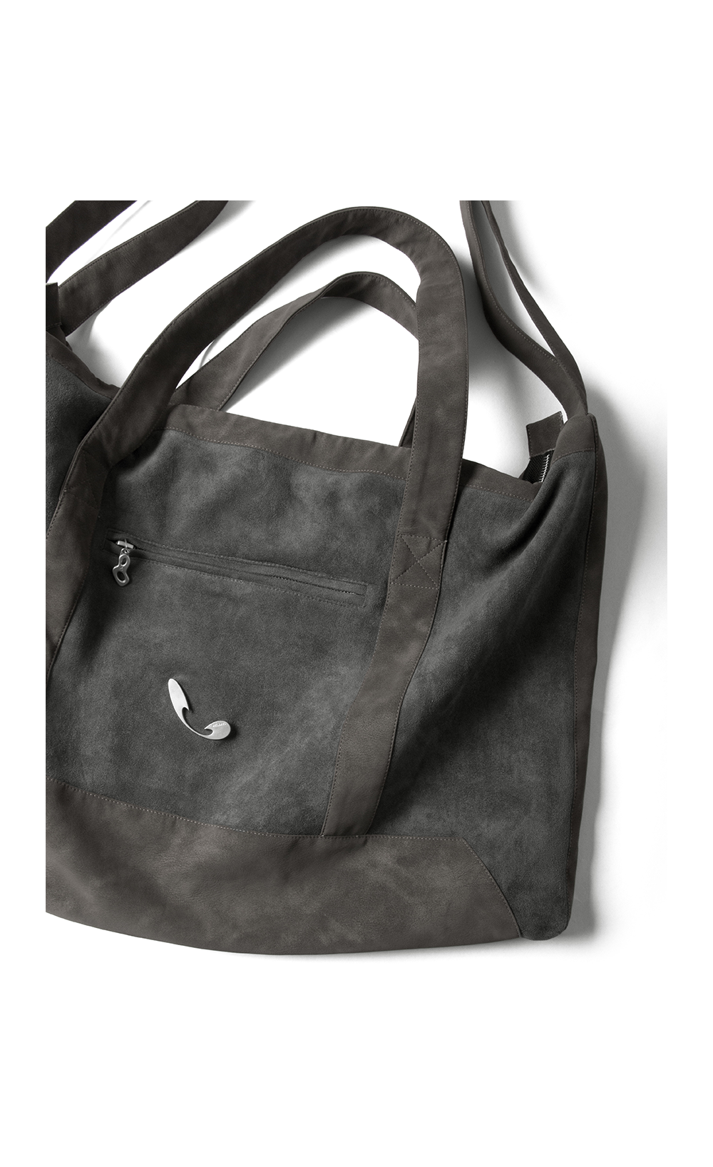 Slouchy Washed Canvas Hobo Bag