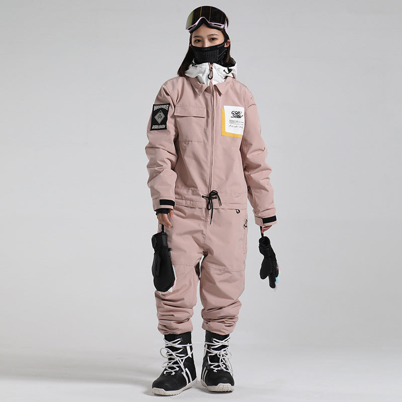 Workwear-Style Snowboard Boiler Suit
