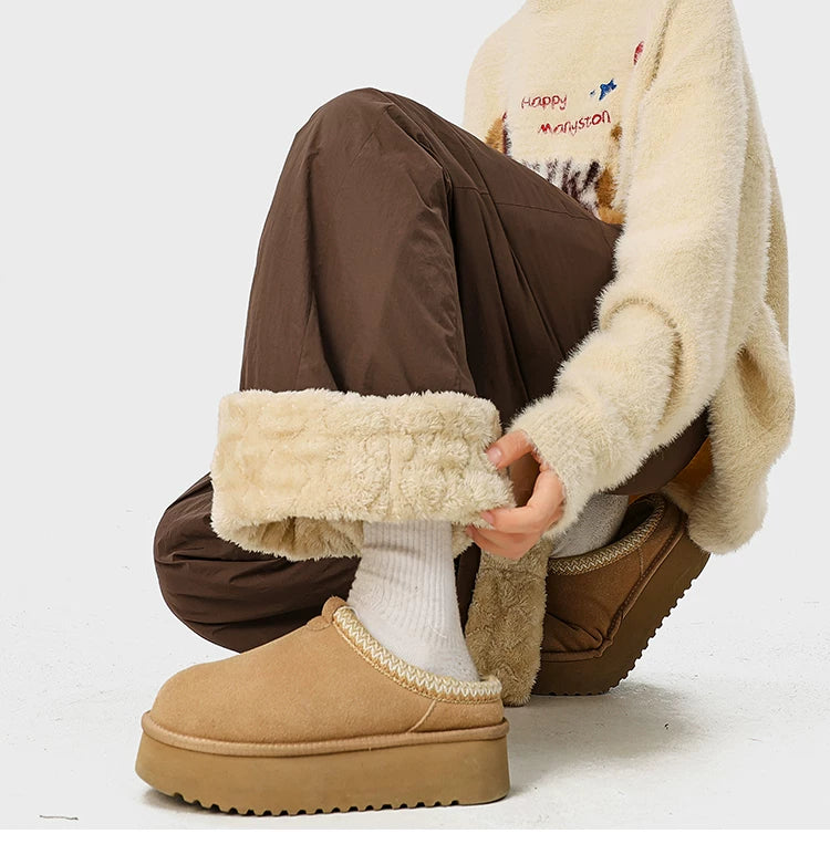 Fleece-Core Convertible Liner Pants