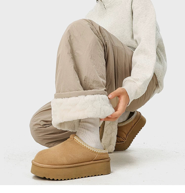 Fleece-Core Convertible Liner Pants