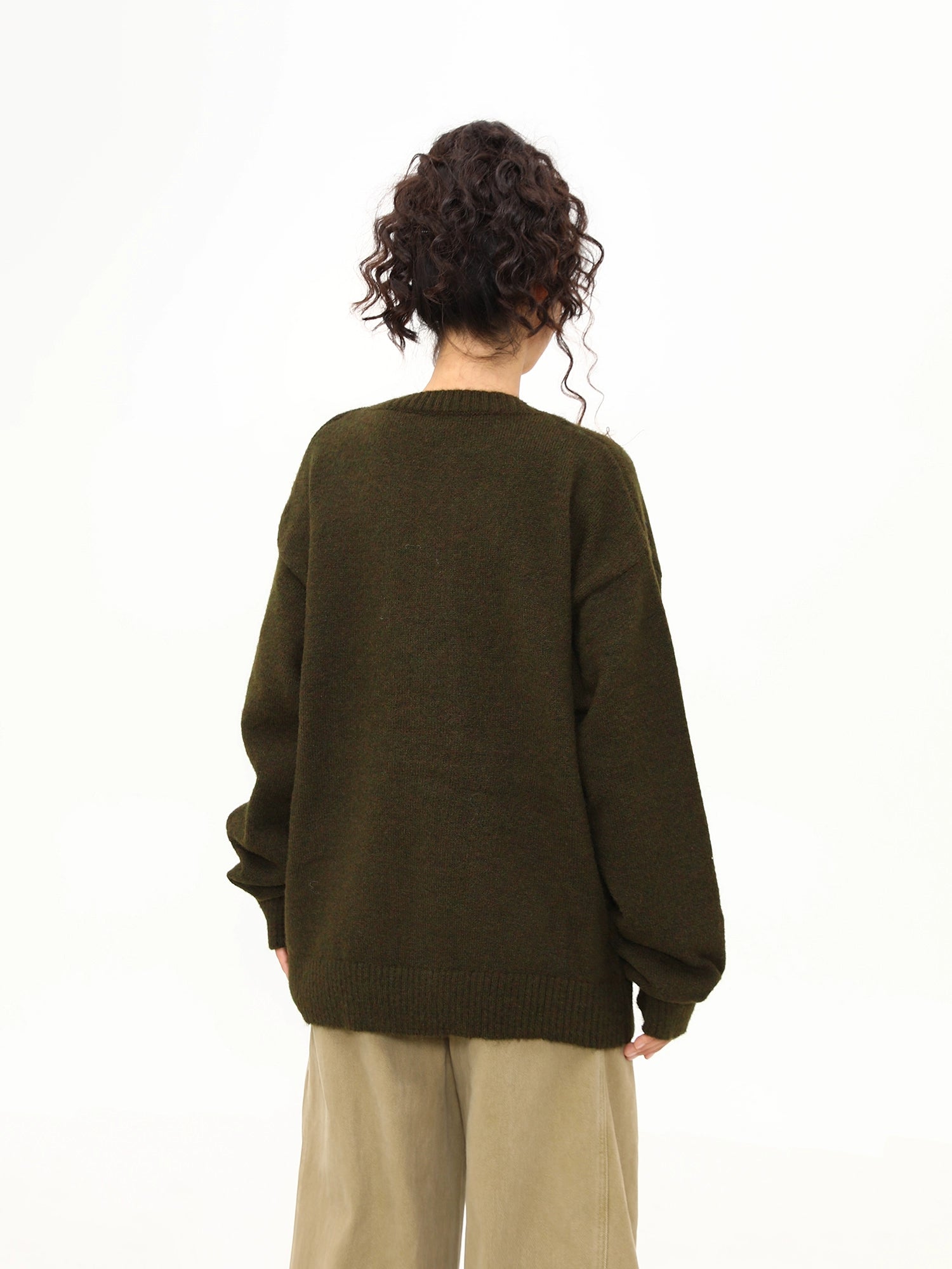 Forest Friends Terrier Cardigan