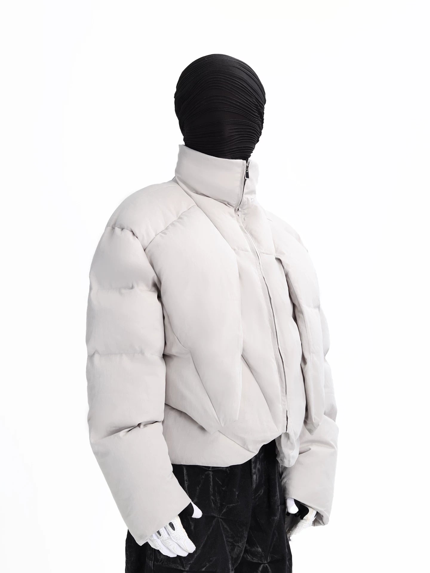 Nebula Shell Sculpted Puffer Jacket