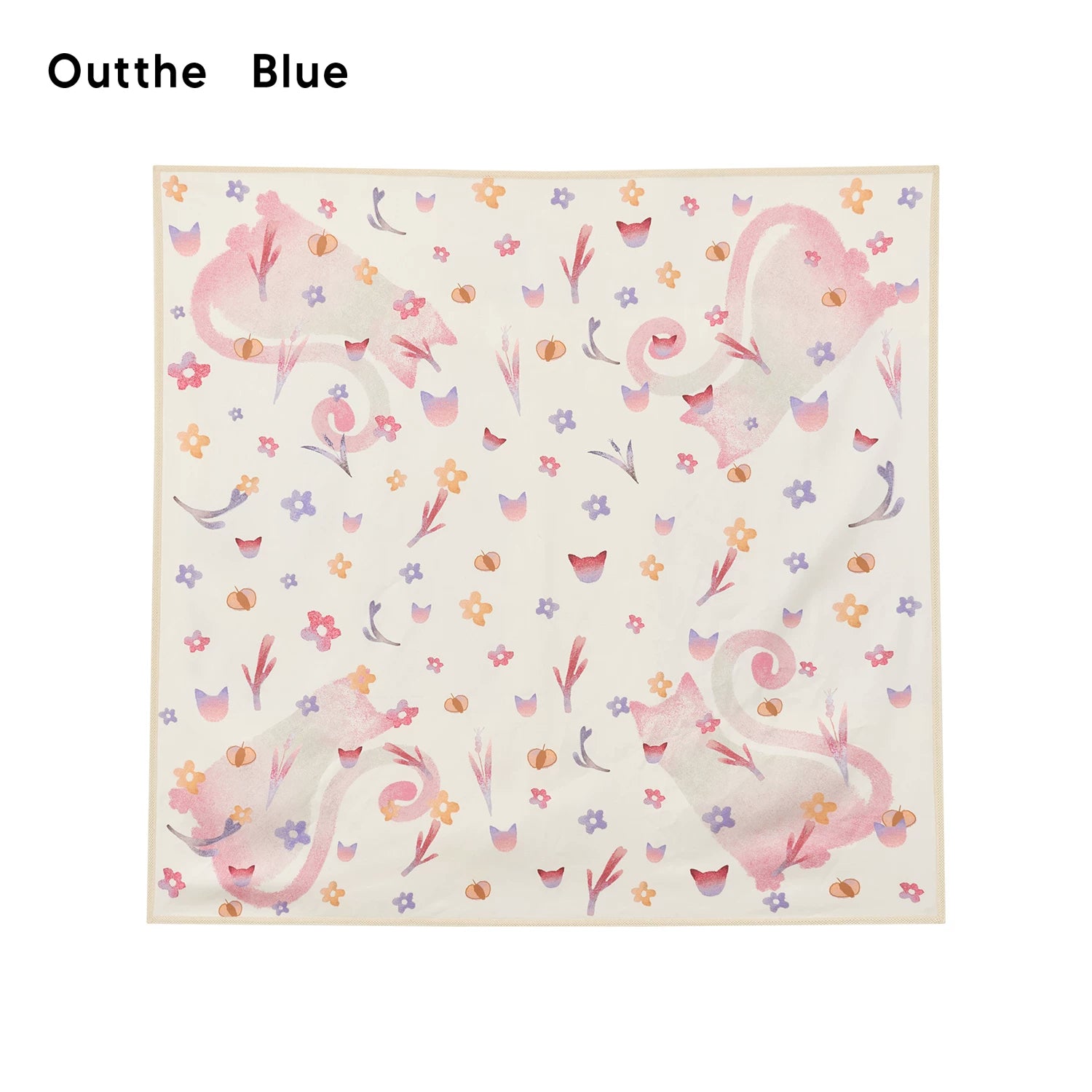 People Need Cats Painterly Wrap Bandana