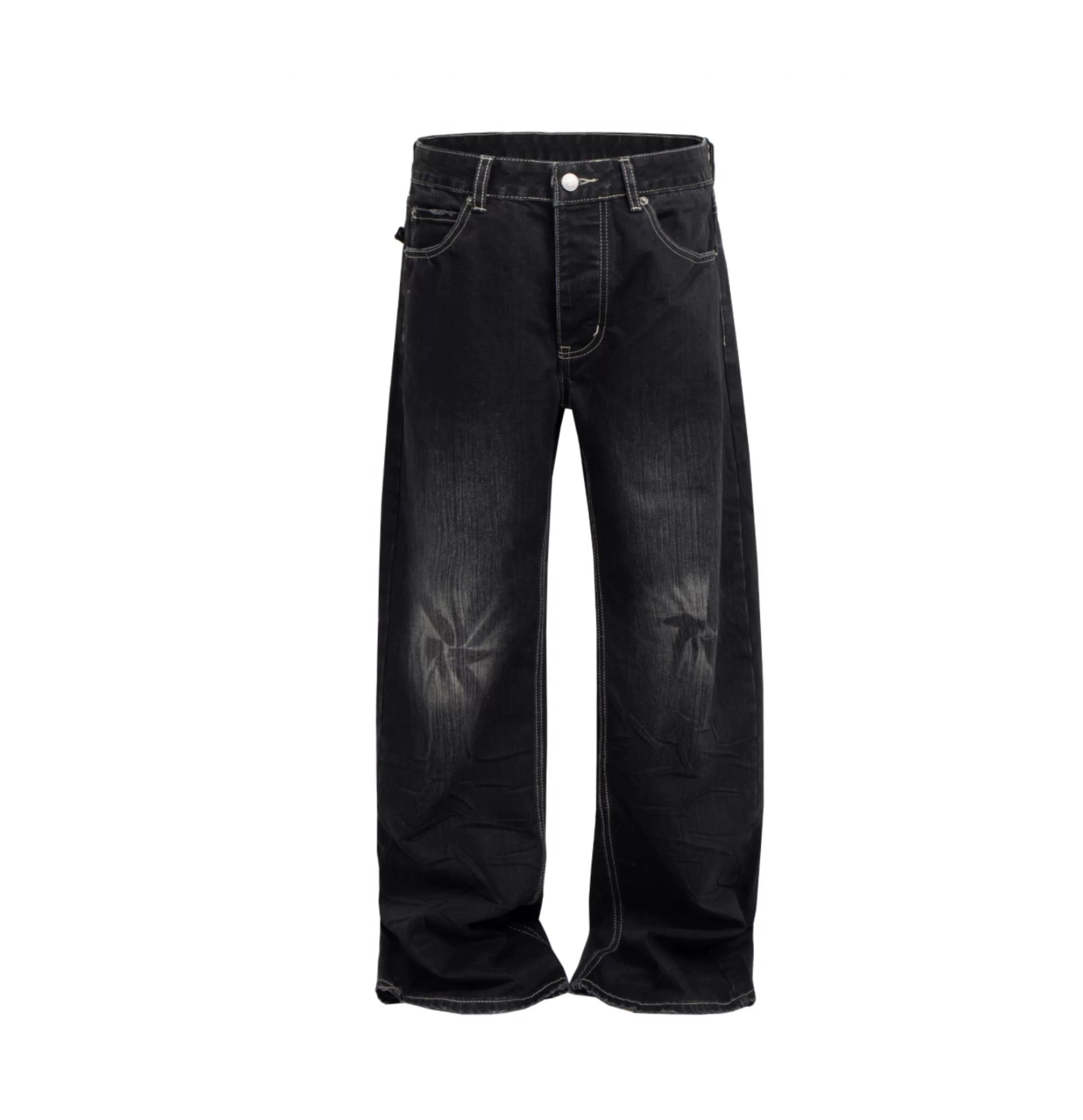 Midnight Fade Stadium Stack Jeans