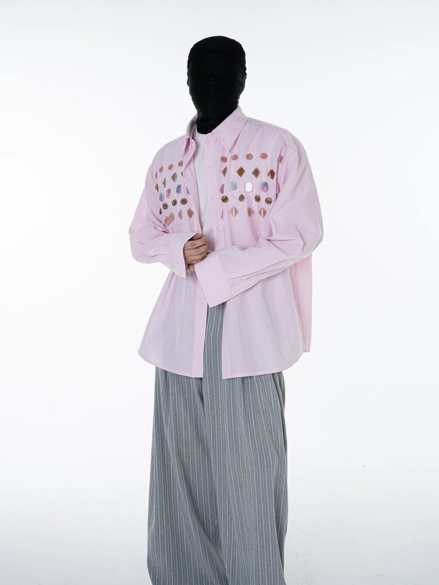 Candy Prism Gem-Stripe Shirt