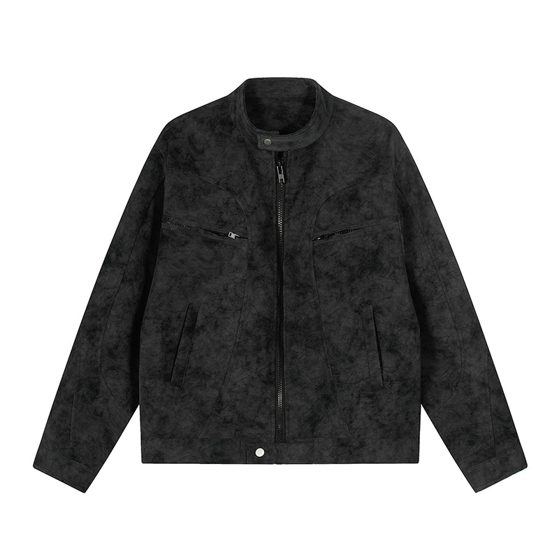 Drift Faux Suede Zip Jacket