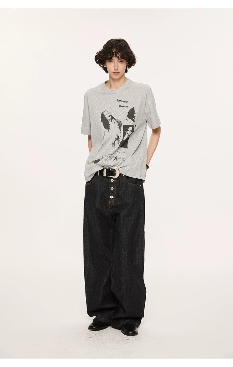 UPF 50+ Graphic Print T-Shirts