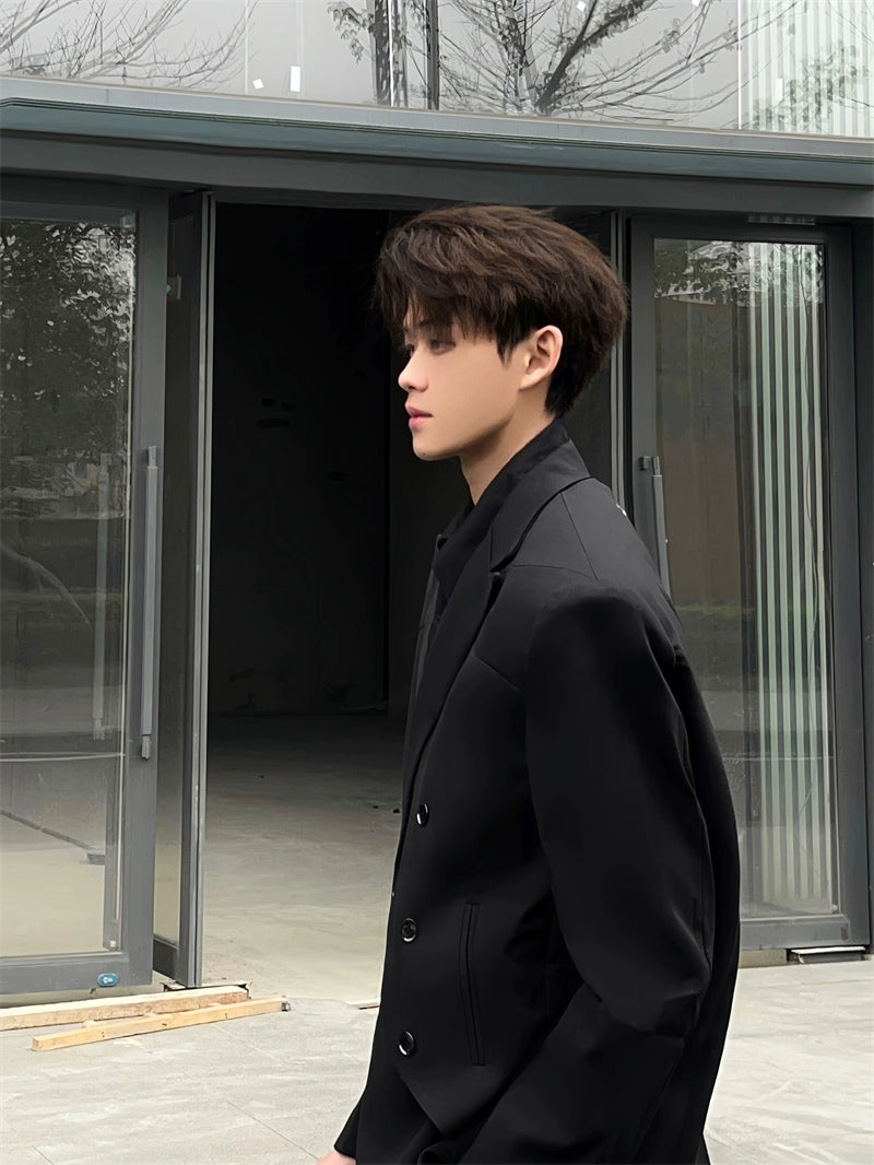 Oversized Double-Breasted Suit