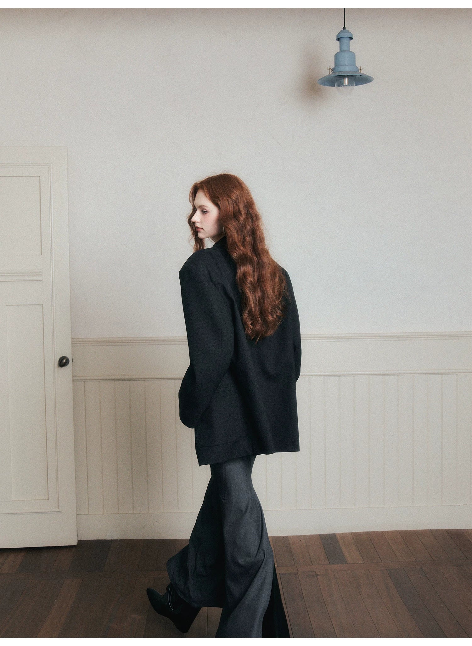 Urban Tailored Double‑Breasted Blazer