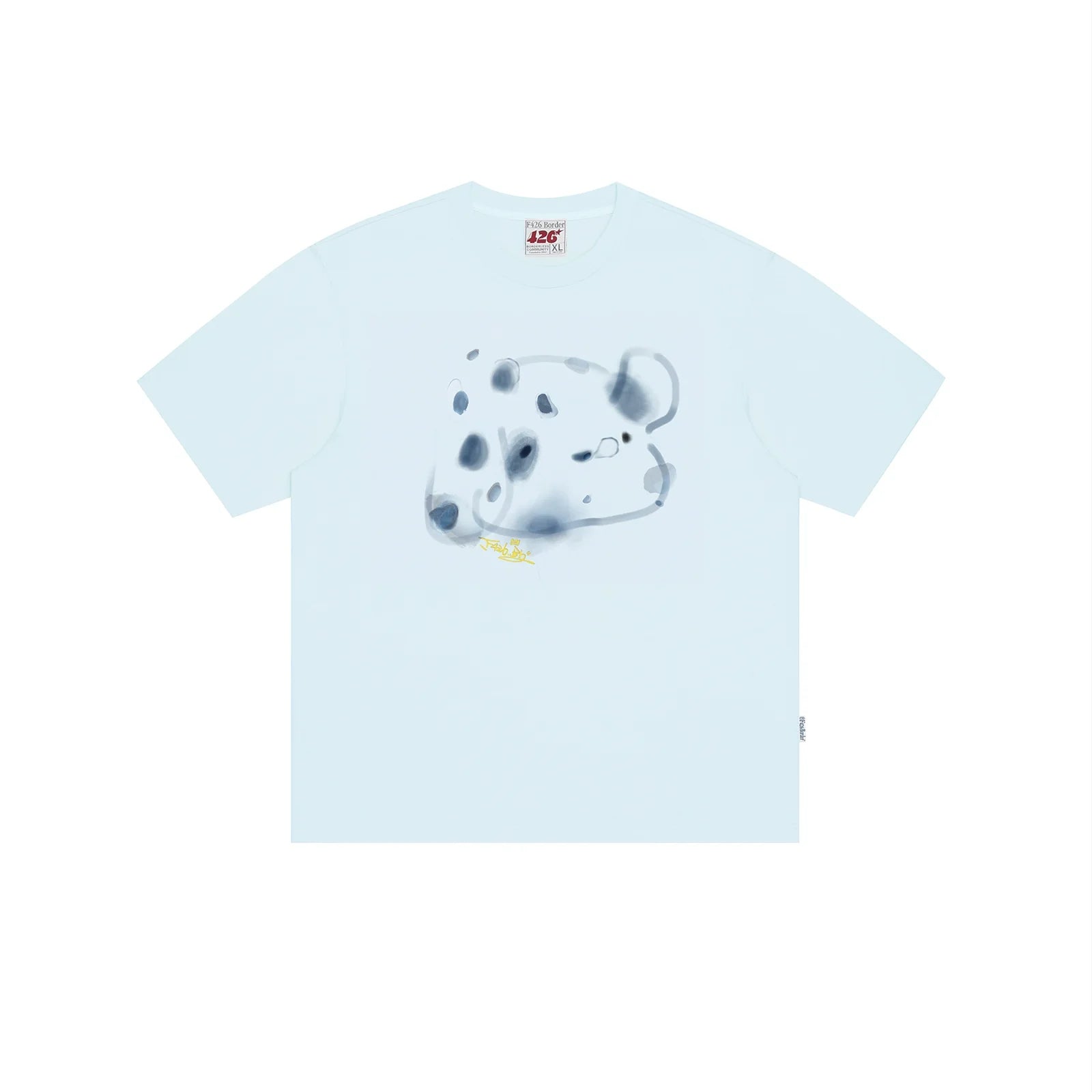 Graffiti Dalmatian Graphic Tee - chiclara