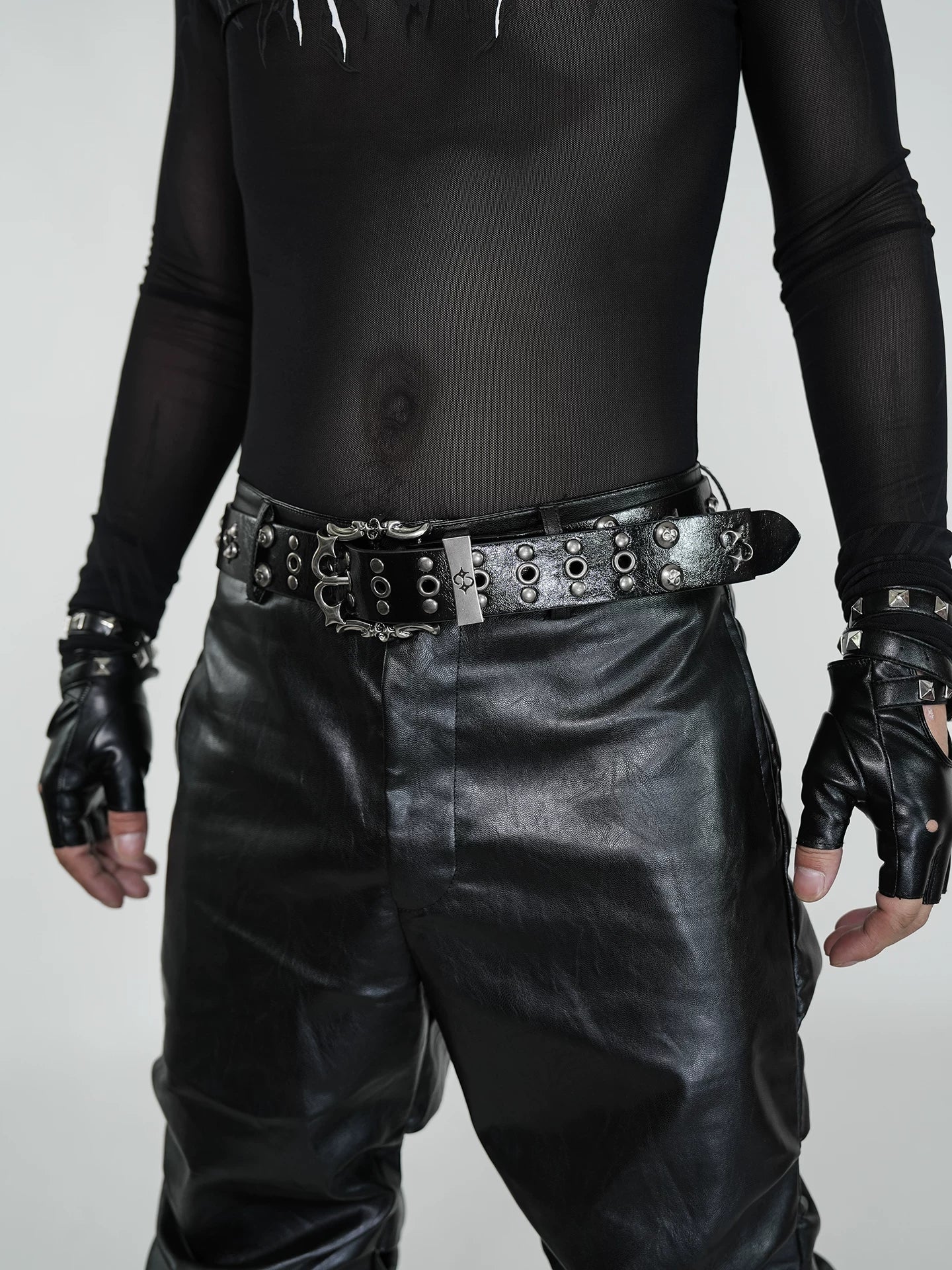 Midnight Riot Studded Belt
