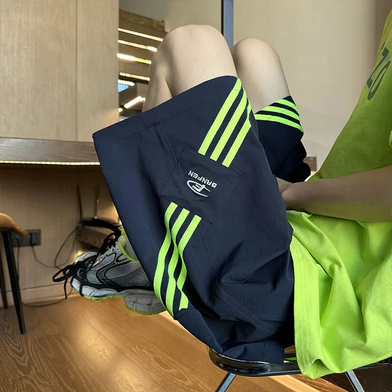 Tri-Stripe Lounge Tech Shorts