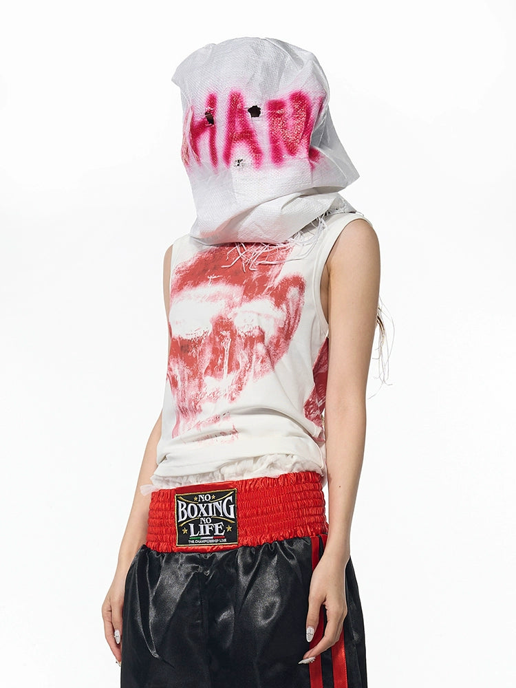 Gradient Sleeveless Vest