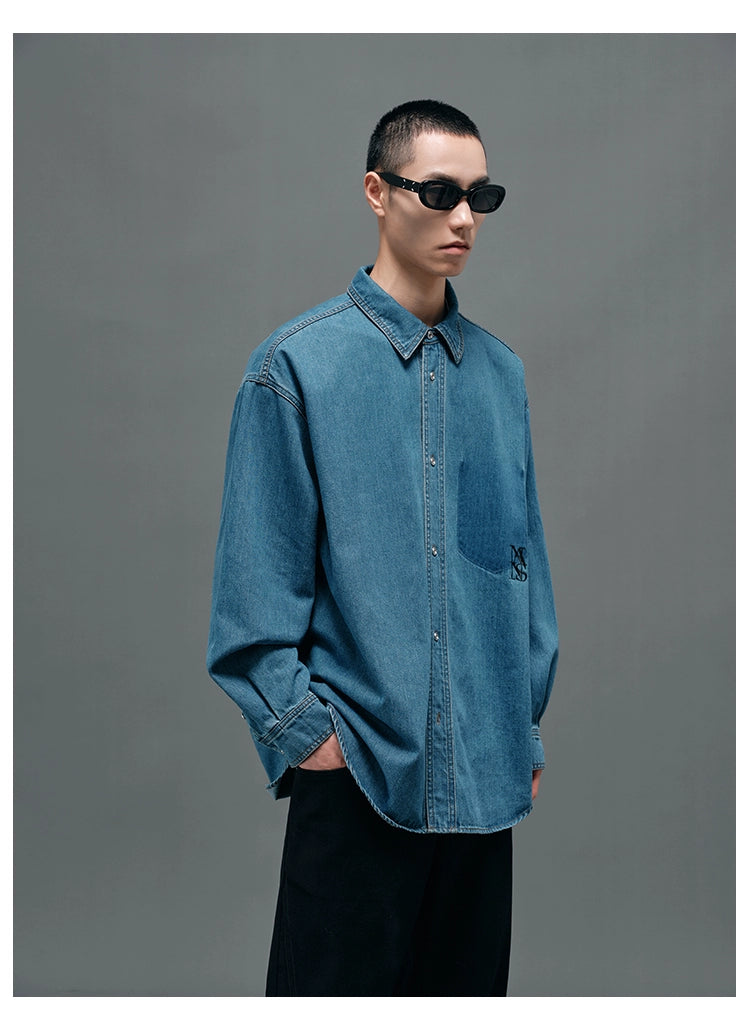 Washed Denim Shirt