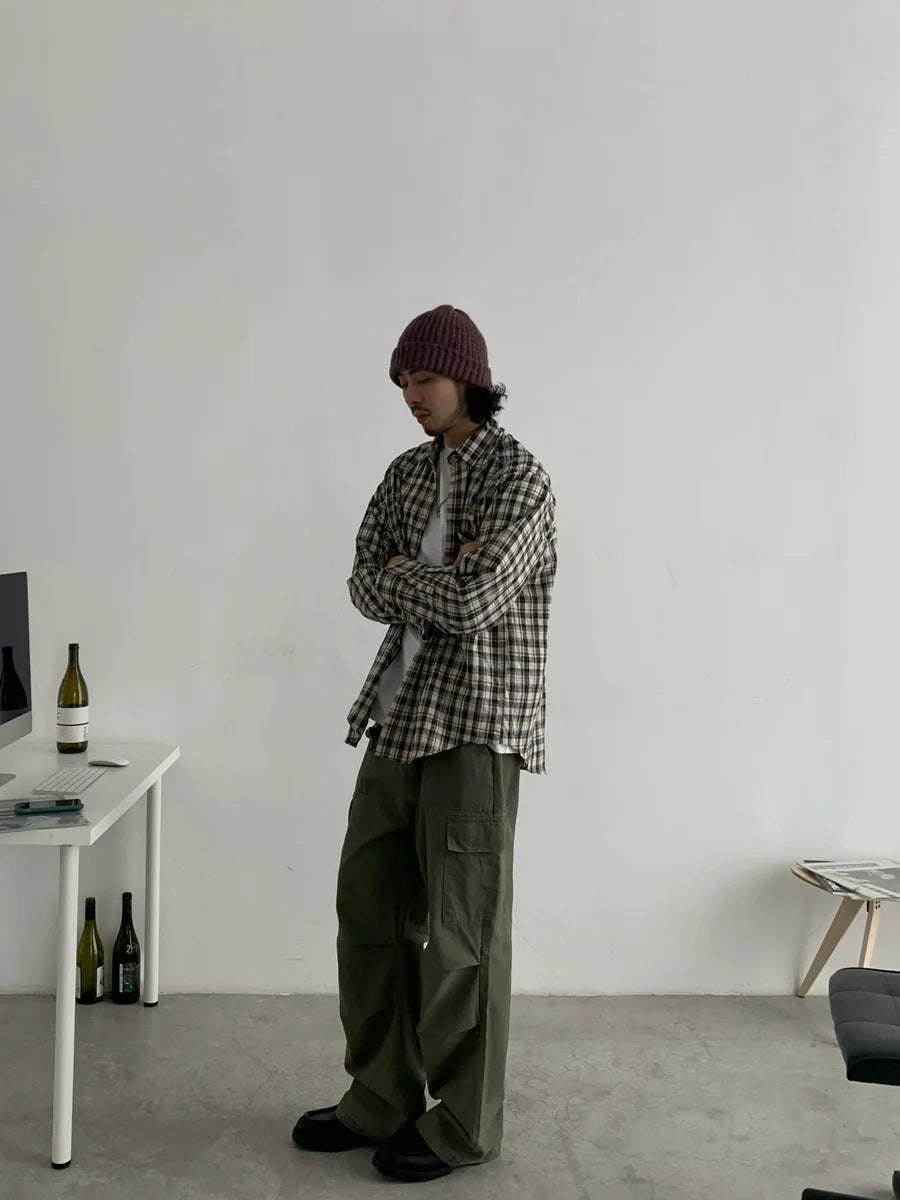 Relaxed Fit Cargo Pants - chiclara