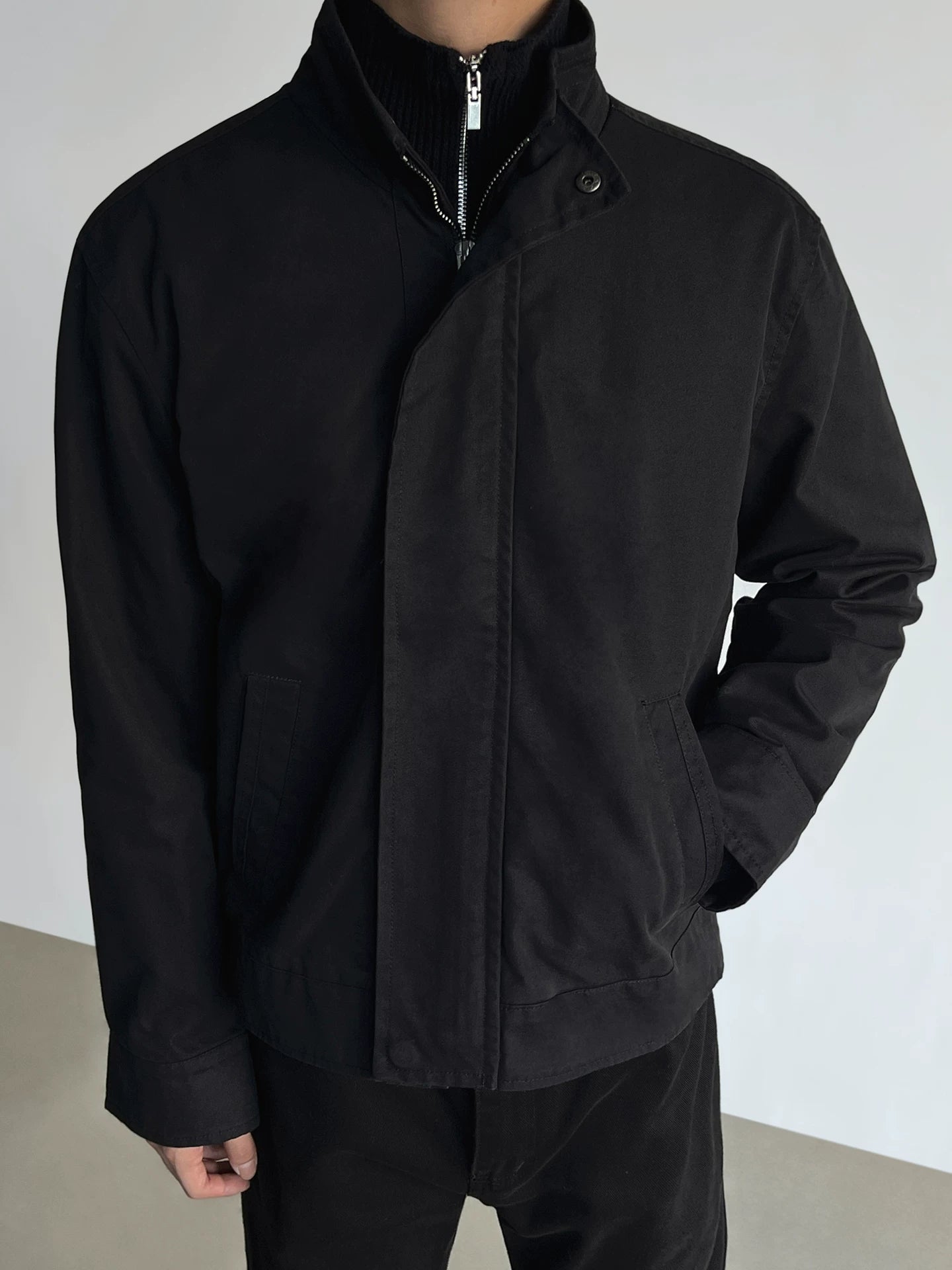 Slatefold Stand Collar Jacket
