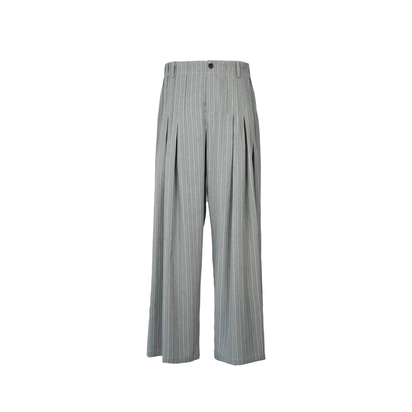 Cloudline Pleated Wide Stripe Trousers