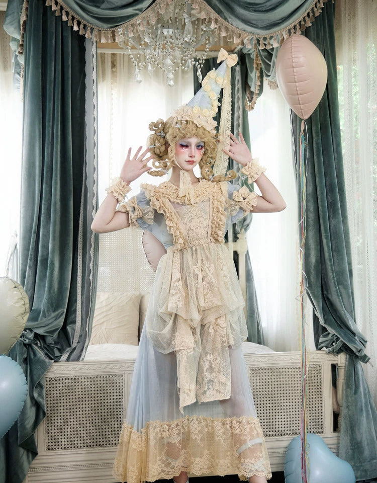 Ruffle Lace Layered Fairy Dress
