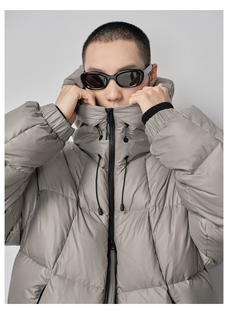 Hooded Puffer Bread Jacket