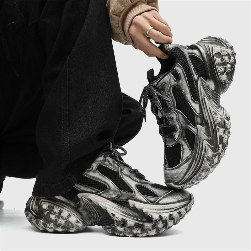 Chunky Futuristic Platform Sneakers