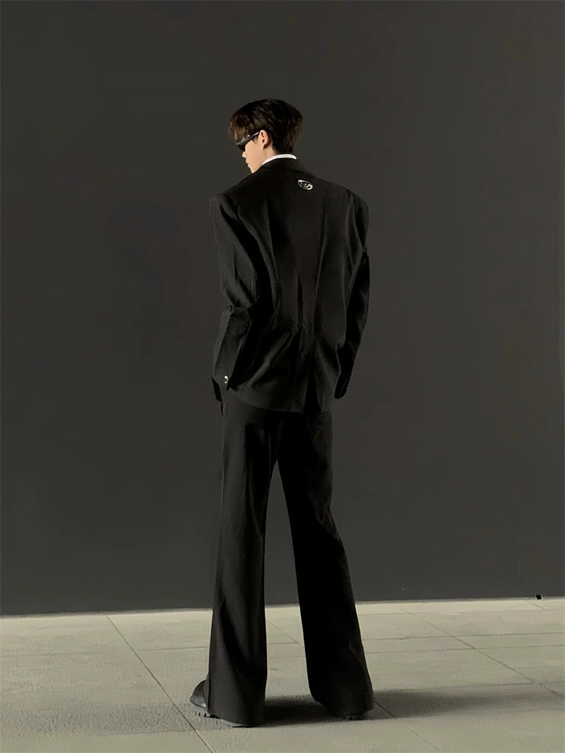 Oversized Double-Breasted Suit
