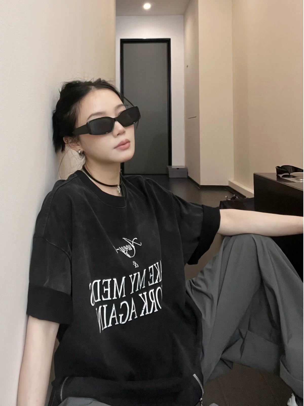 Reverse Mood Motto Tee