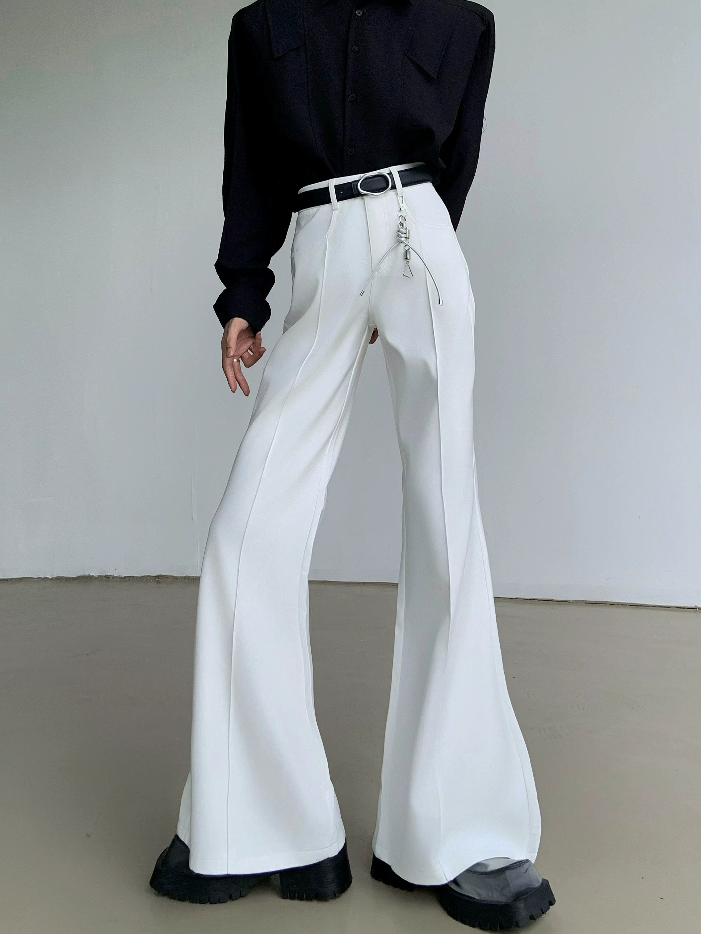 Prism Line Flare Trousers