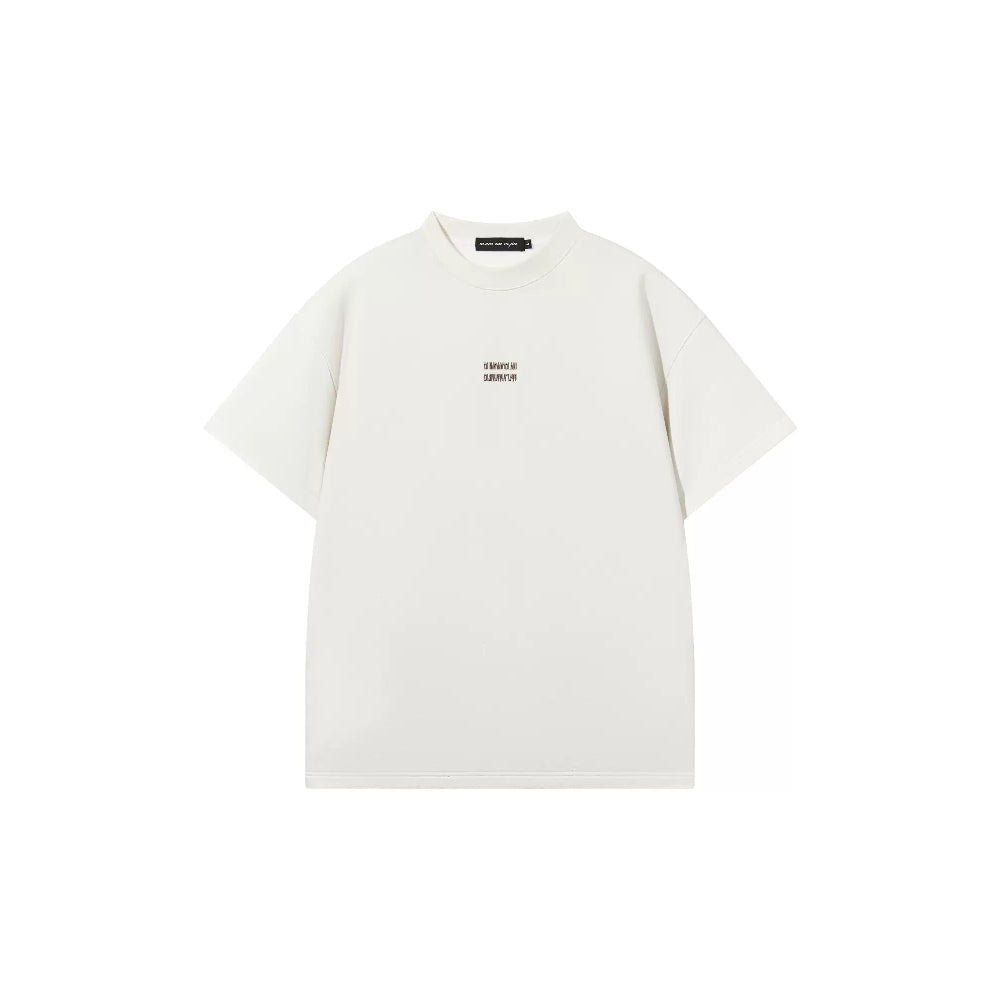 Logo Embroidered Tee - chiclara