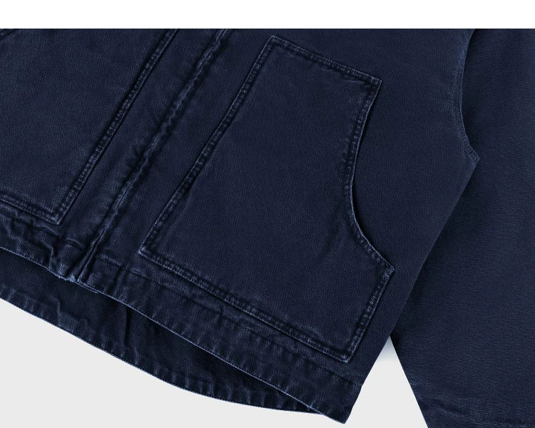Two-Tone Quarry Collar Work Jacket