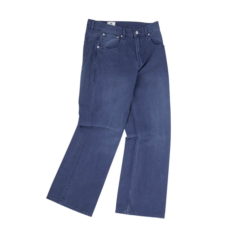 Slate Rinse Wide-Leg Jeans