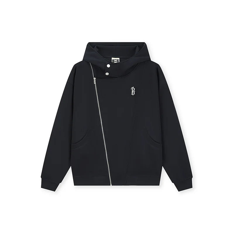 Metro Drape Moto Hoodie Jacket