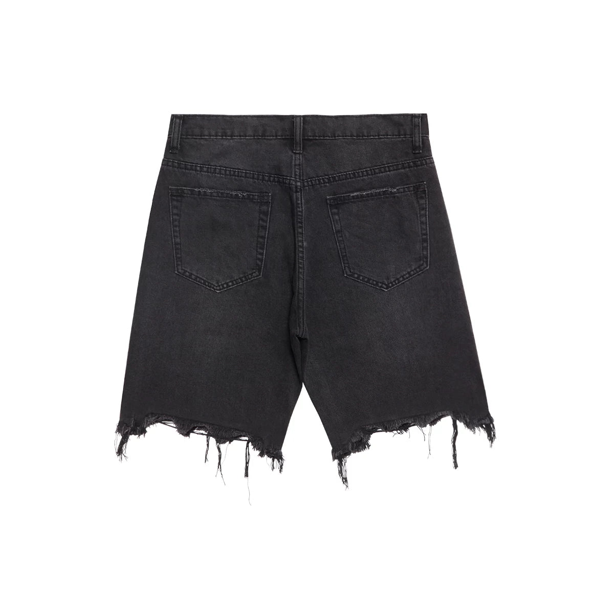 Ravencut Distressed Denim Shorts