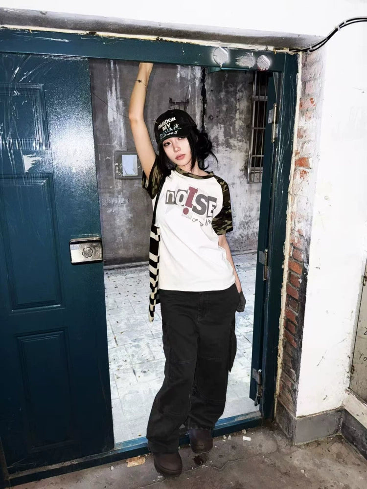 Camo Noise North Star Tee