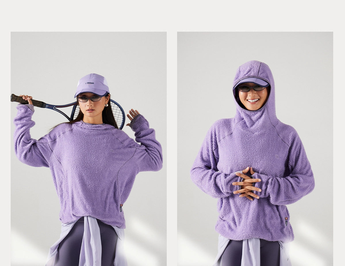 Cozy Fleece Hooded Pullover