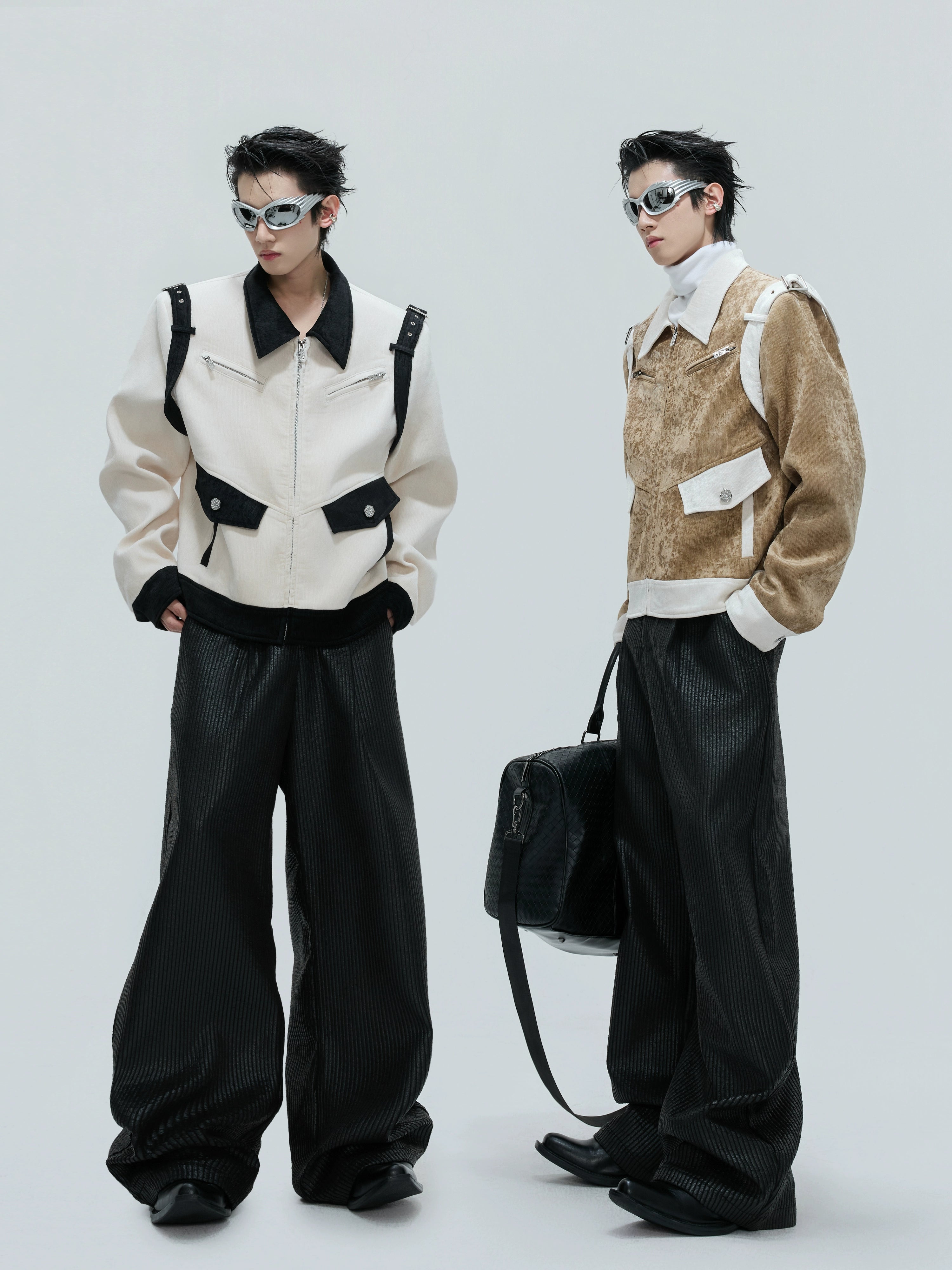 Sandstone Harness Moto Jacket