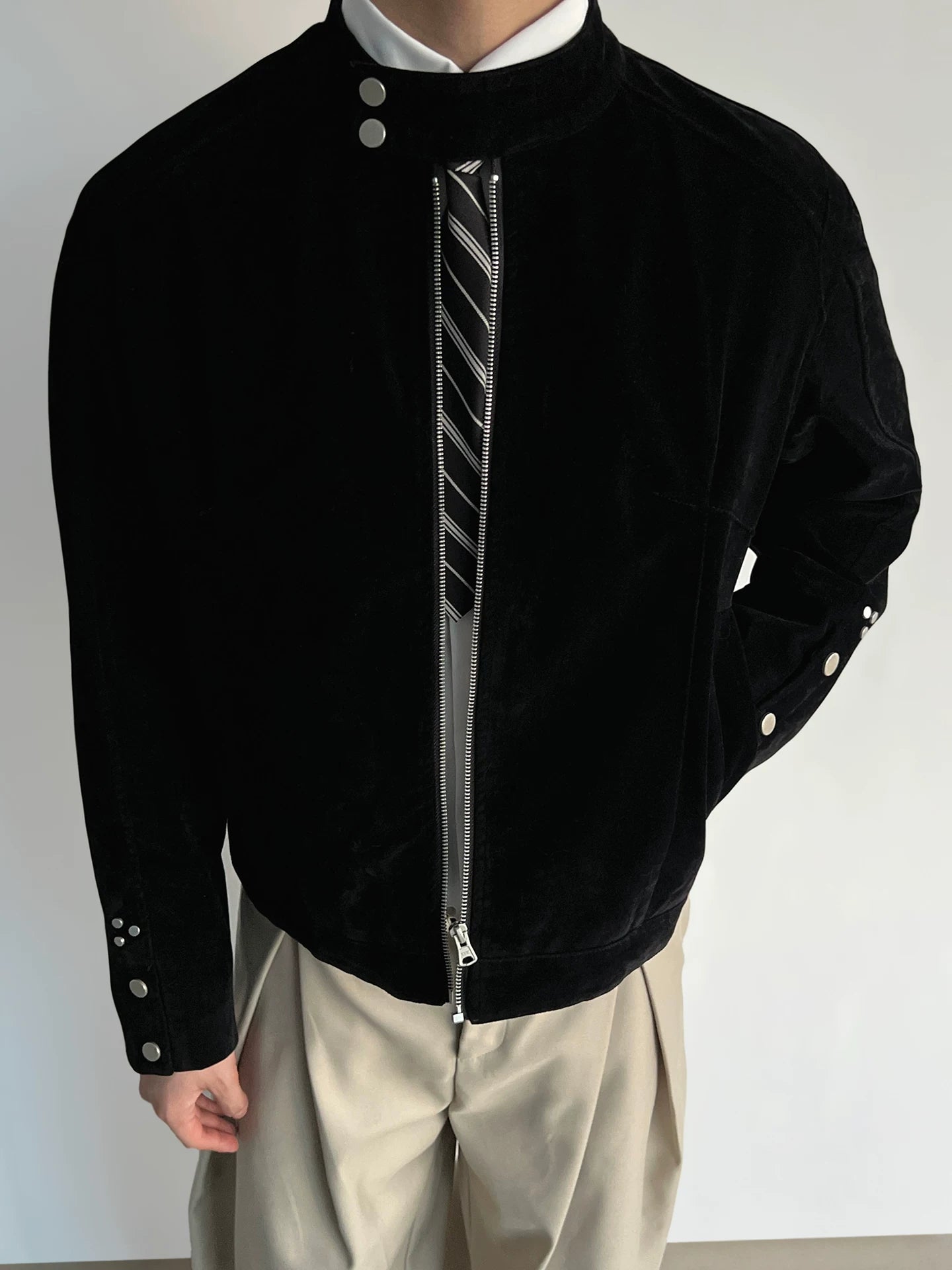 Velourline Zip Jacket
