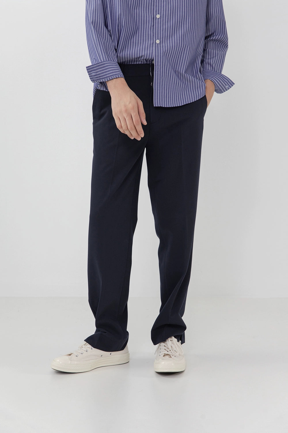 Split Hem Straight Pants