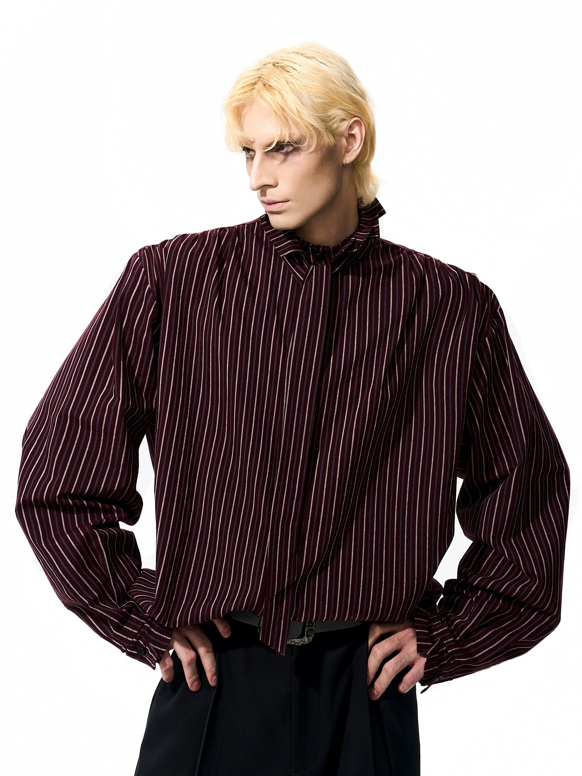 Oversized Pinstripe Shirt
