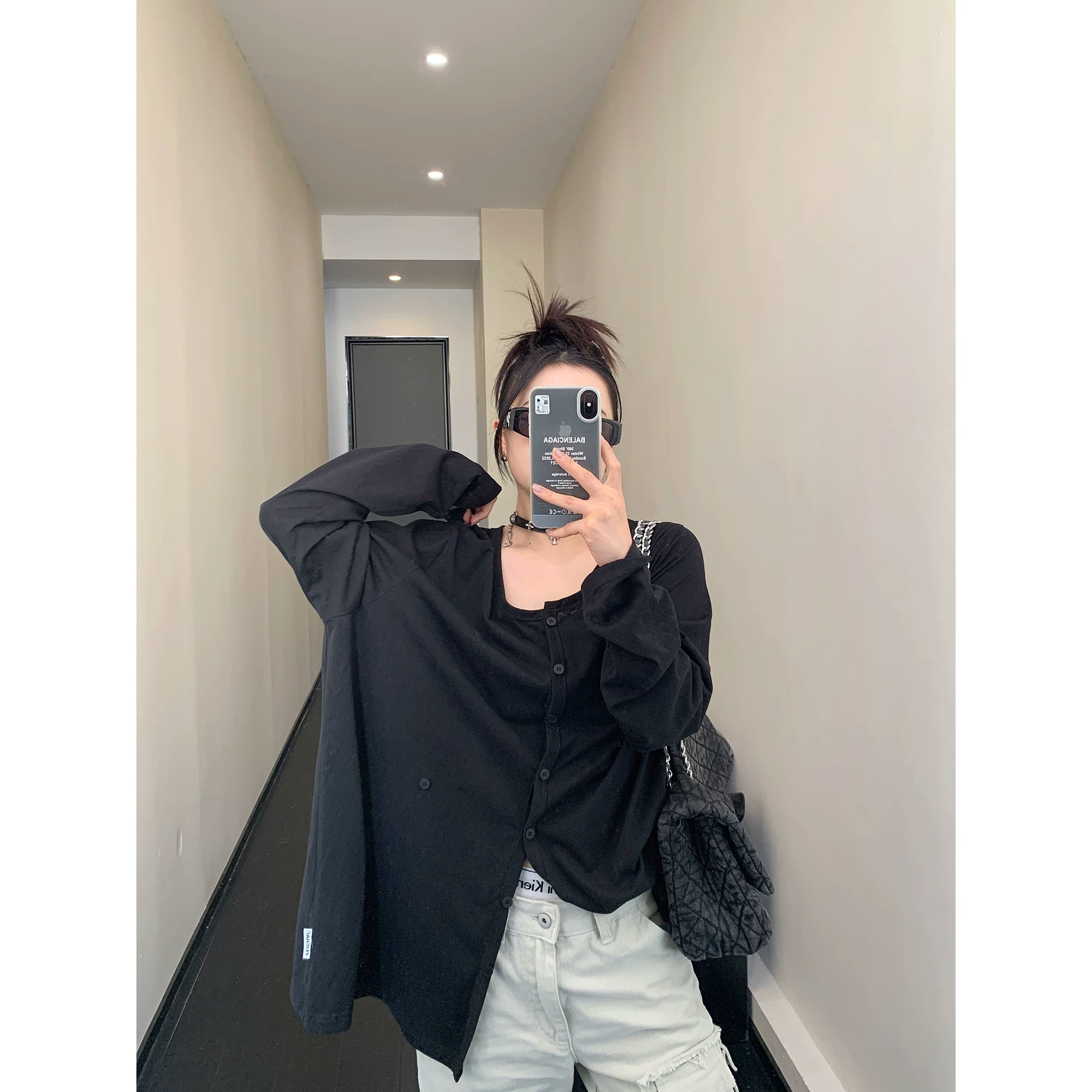 Cloud Rider Button Cardigan