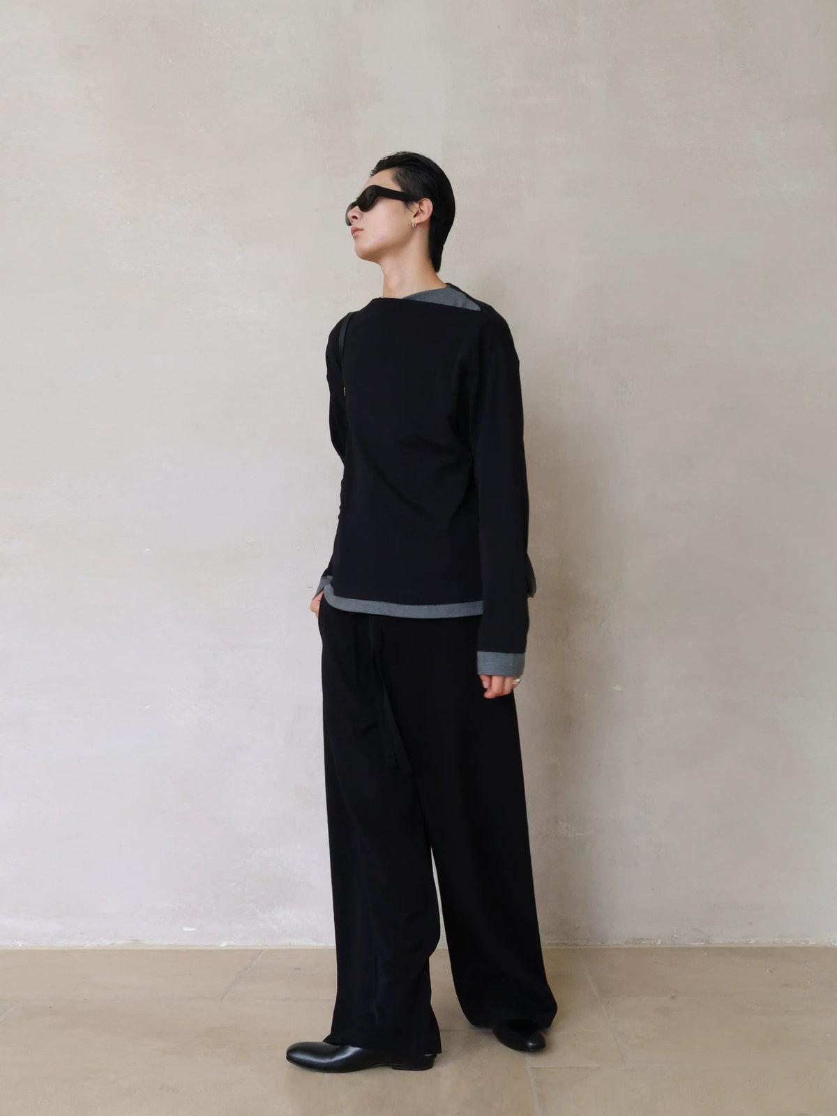 Nox Layered Crewneck Sweater