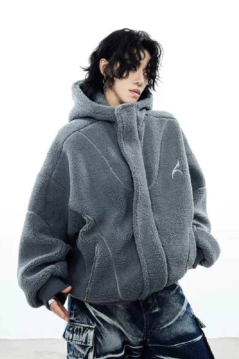 Cozy Sherpa Logo Jacket - chiclara