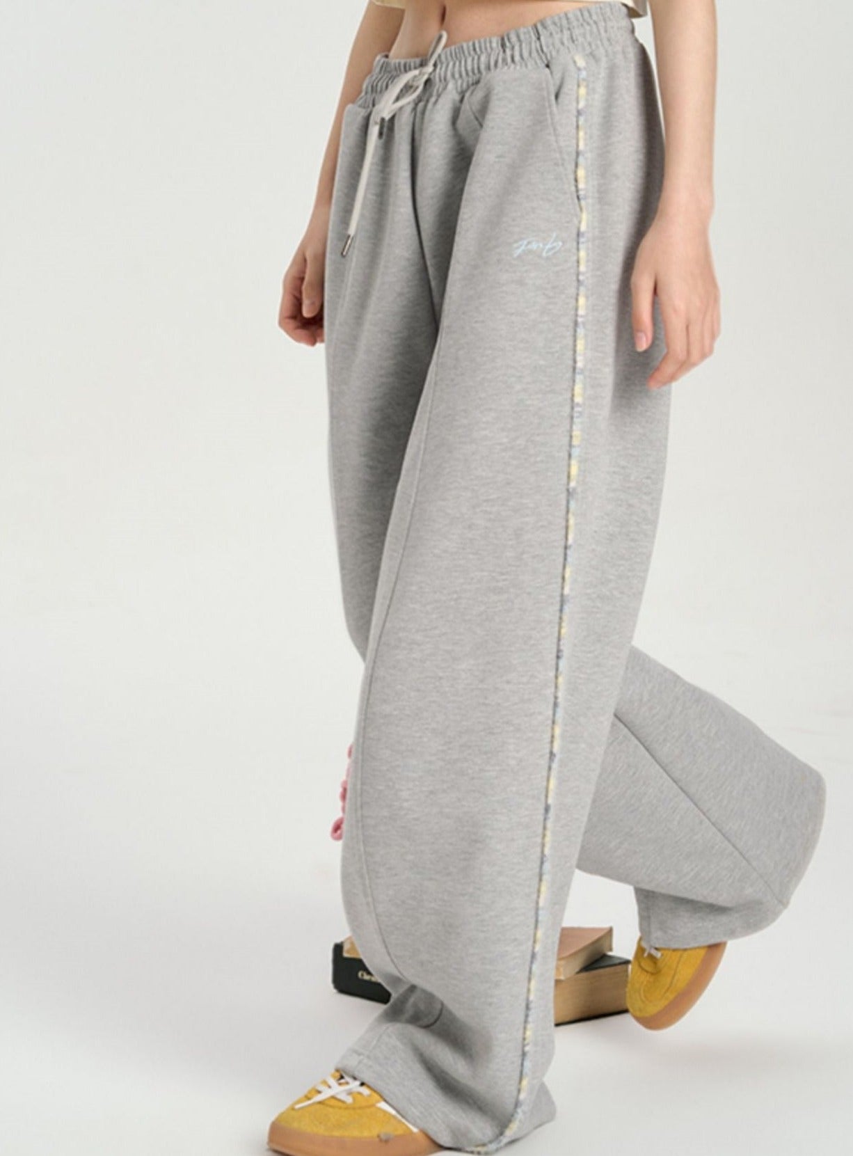 Spring Air Cotton Silhouette Pants - chiclara