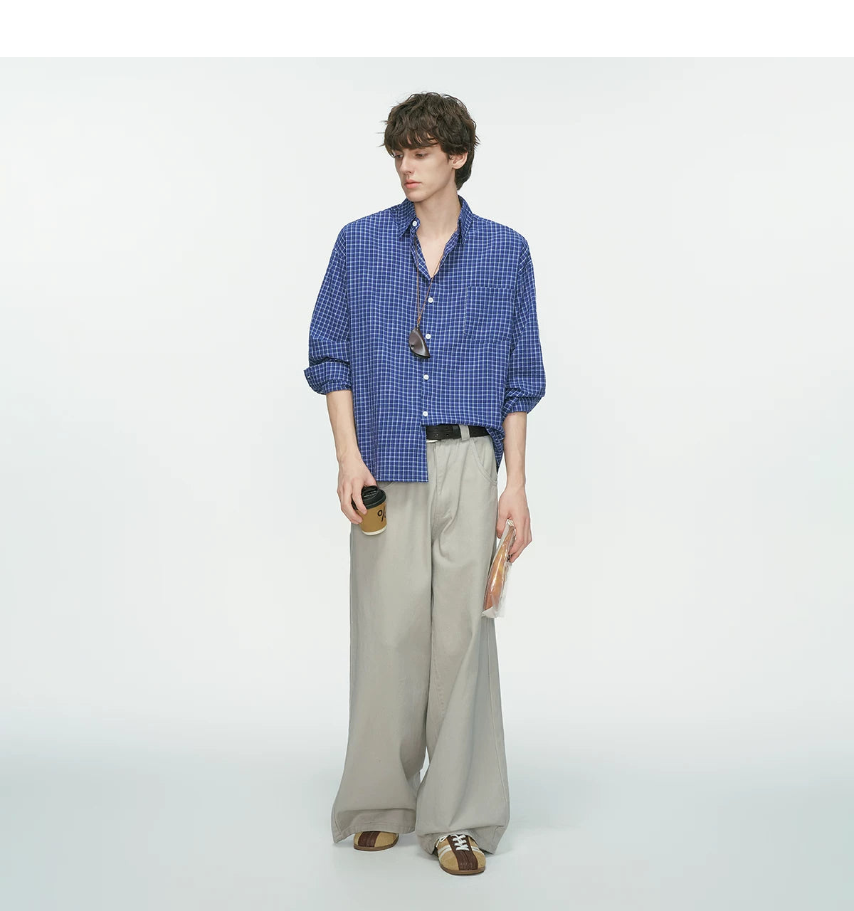 Metro Grid Relax Fit Shirt